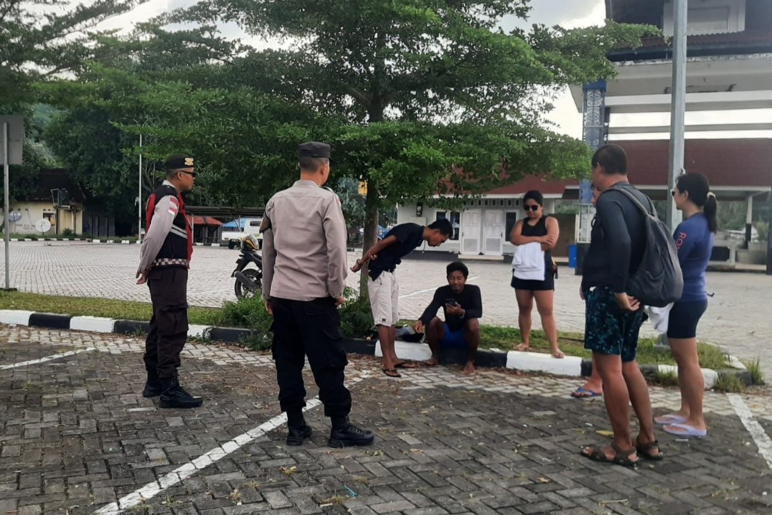 Polsek Sekotong Intensifkan Patroli di Obyek Wisata Antisipasi Kriminalitas