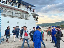 Pos Terpadu Ops Ketupat Rinjani 2025 di Pelabuhan Bima Laksanakan Pengamanan KM Wilis