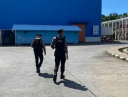 Sat Samapta Polres Bima Kota Laksanakan Pengamanan dan Patroli di Objek Vital PLTMG Bonto Bima