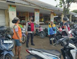 Cegah Curanmor Polsek Tanjung Imbau Tukang Parkir