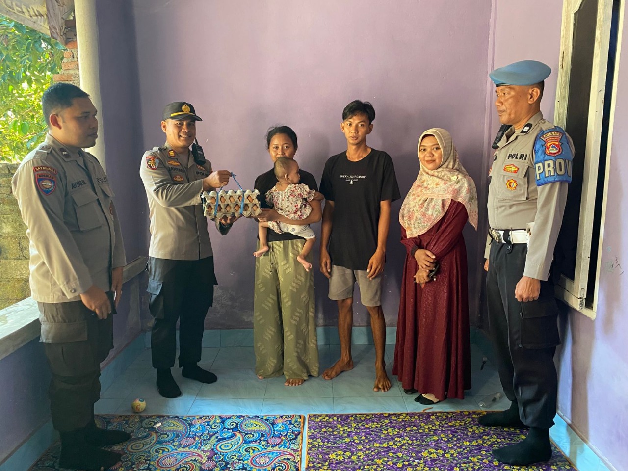 108 Kali Aksi, Polsek Kediri Tekun Perangi Stunting di Lombok Barat (1)