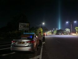 Tingkatkan Keamanan, Polsek Kediri Patroli Bypass BIL Antisipasi Kejahatan