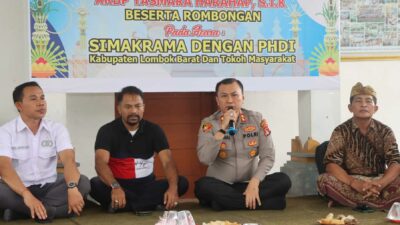 Kolaborasi PHDI dan Polres Lombok Barat Wujudkan Keamanan Inklusif