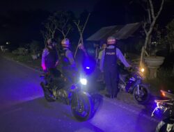 Tim Patroli Presisi Polres Lombok Barat Tingkatkan Keamanan Masyarakat Sejak Dini Hari