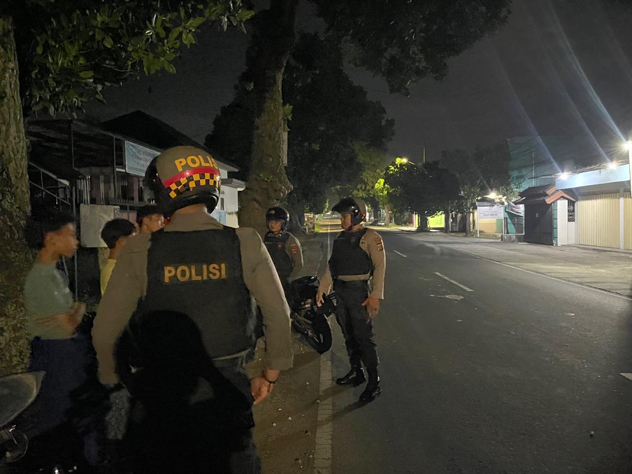 Langkah Preventif Polres Lombok Barat Jaga Kamtibmas Dini Hari