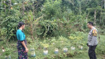 Silaturahmi dan Edukasi Pangan: Polsek Batulayar Bangun Kemandirian Warga