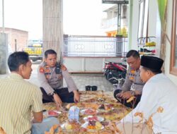 Silaturahmi Kapolsek Gerung, Perkuat Kemitraan Jaga Keamanan Lombok Barat