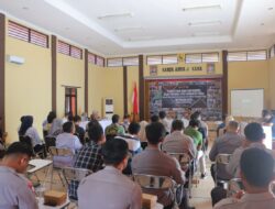 Polres Lombok Utara Terima Kunjungan Dari PPITK STIK Polri