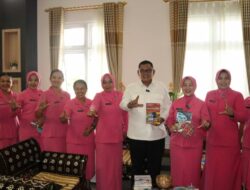 Bhayangkari Lombok Utara Roadshow ke Pemerintah Daerah Untuk Budayakan Litersi