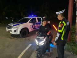 Sat Lantas Berikan Imbauan Kepada Pengendara