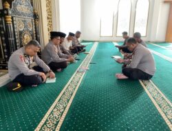 Bangun Kepribadian dan Mental Polres Lombok Utara Laksanakan Binrohtal