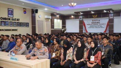 Rekrutmen Polri 2025 Lombok Barat: Tahapan Rikkes II Berjalan Ketat