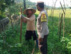 Dusun Bongor Dukung Swasembada Pangan Lewat Sosialisasi Polri