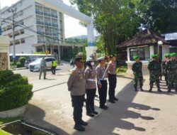 Kunjungan Ibu Wapres ke NTB, Polres Lombok Barat Gelar Apel Pengamanan