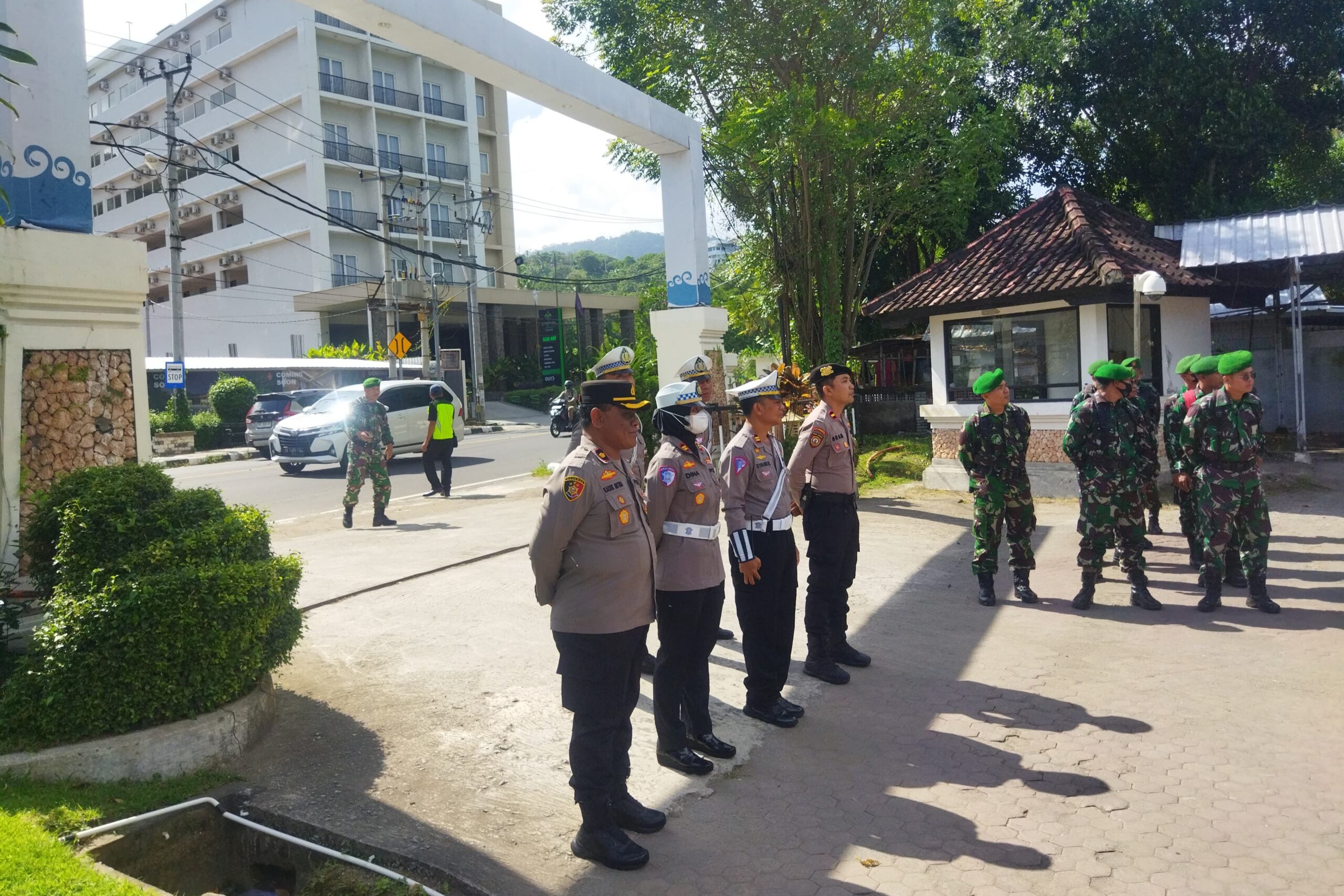 Ibu Wapres Kunjungi Lombok Barat, Polres Gelar Apel Keamanan Ketat
