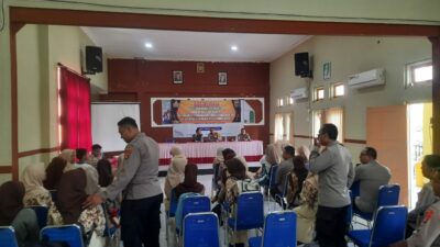 Polres Lombok Barat Gelar Penyuluhan Anti Narkoba dan Pernikahan Dini di SMA Gerung