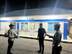 Patroli Polsek Kawasan Pelabuhan Lembar Jaga Stabilitas Keamanan Pelabuhan Lembar