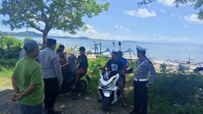 Kehadiran Polisi di Sekotong Dukung Lingkungan Aman dan Kondusif