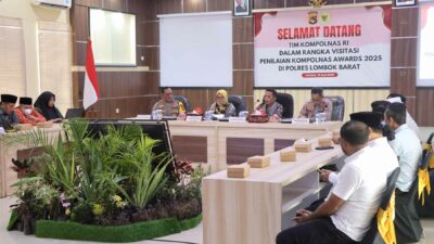 Kunjungan Kompolnas ke Gerung, Polres Lombok Barat Jadi Sorotan Nasional
