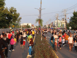 Launching CFD di Semuti Warga, Polisi Jaga Ketat Kenyamanan dan Keamanan Pengunjung