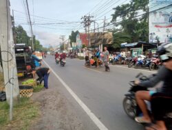 Polsek Tanjung Laksanakan Giat Rawan Pagi Antisipasi Kemacetan