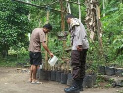 Langkah Nyata Polsek Batulayar Dukung Ketahanan Pangan Rumah Tangga