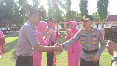 Upacara Kenaikan Pangkat Polres Lombok Barat: Momentum Profesionalisme