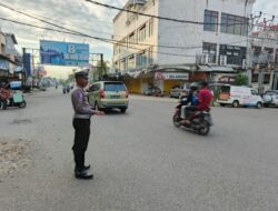 Sat Lantas Polres Bima Kota Laksanakan Rawan Pagi, Wujudkan Rasa Aman Bagi Pengguna Jalan