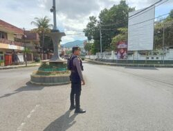 Sat Samapta Polres Bima Kota Laksanakan Rawan Pagi di Titik Rawan Macet, Pastikan Kelancaran Lalu Lintas