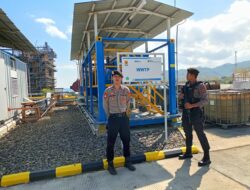 Sat Samapta Polres Bima Kota Laksanakan Pengamanan Objek Vital PT. PLN (Persero) UPP Nusa Tenggara 1 PLTU Bima