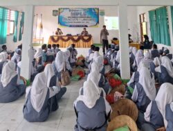 Polsek Langgudu Polres Bima Kota Gelar Penyuluhan Bahaya Narkoba dan Judi Online di SMAN 1 Langgudu