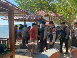Sat Samapta Polres Bima Kota Laksanakan Patroli di Kawasan Wisata Pantai Lawata