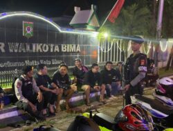 Sat Samapta Polres Bima Kota Gelar Patroli Malam Antisipasi Aksi 3C