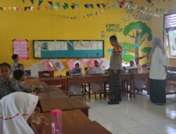 Bhabinkamtibmas Polres Bima Kota Pantau Kegiatan Makan Bergizi Gratis di Dua Sekolah Dasar