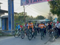*Kapolres Lombok Utara Ikut Fun Bike Peringati HUT RI ke-80