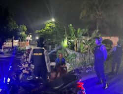 Warga Kuripan Kini Lebih Aman, Polres Lombok Barat Rutin Gelar Patroli Malam