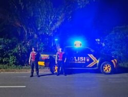 Kuripan Jadi Fokus Patroli KRYD Polres Lombok Barat Cegah Kejahatan Malam