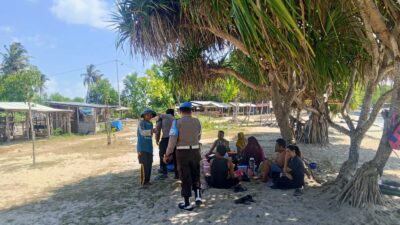 Polsek Sekotong Intensifkan Pengamanan Objek Wisata Pantai Elak-Elak