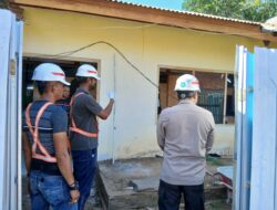 Sat Binmas Polres Bima Kota Laksanakan Cooling System dan Himbauan kepada Pekerja Proyek RSUD Kota Bima