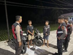 Sat Samapta Polres Lombok Utara Laksanakan Patroli Dialogis di Wujudkan Kondusifitas Wilayah