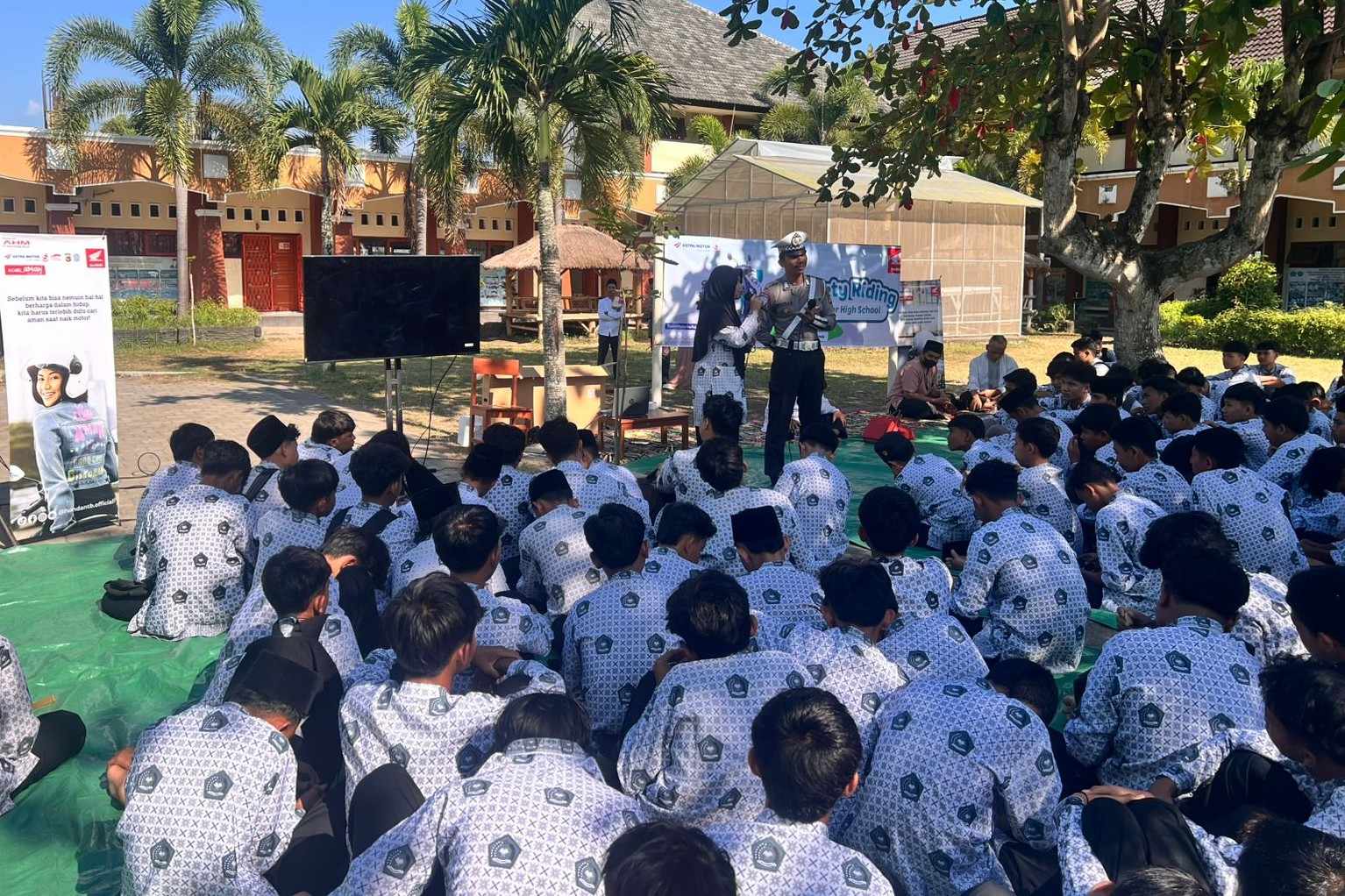 Kolaborasi Satlantas dan Astra Motor Tingkatkan Kesadaran Lalu Lintas Pelajar