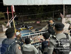 Sat Samapta Polres Bima Kota Gelar Patroli Blue Light, Antisipasi Tindak Pidana