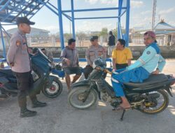 Polsek Kawasan Pelabuhan Laut Bima Gelar Jumat Curhat, Serap Aspirasi dan Keluhan Masyarakat
