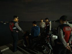 Sat Samapta Polres Lombok Utara Lakukan Patroli Dialogis Antisipasi Potensi Gangguan