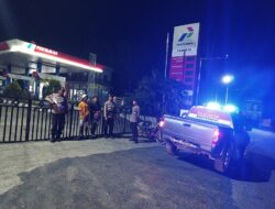 Polsek Wawo Tingkatkan Patroli KRYD di Malam Minggu, Wujudkan Harkamtibmas Kondusif