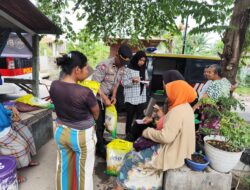 Polres Lombok Utara Bersama Bulog Gelar Gerakan Pangan Murah di Empat Kecamatan