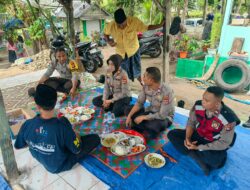 Kapolsek Pemenang Bersama Anggota Laksanakan Sambang Duka di Desa Pemenang Barat