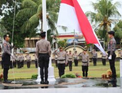 Polres Lombok Barat Gelar Upacara Haornas ke-42 dengan Penuh Khidmat
