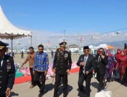 Kapolres Bima Kota Hadiri Upacara Hari Perhubungan Nasional ke-55 Tahun 2025 di Pelabuhan Bima