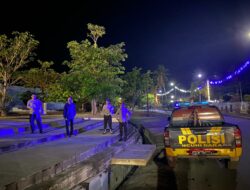 Polsek Rasanae Barat Gelar Patroli Blue Light, Ciptakan Situasi Harkamtibmas yang Kondusif
